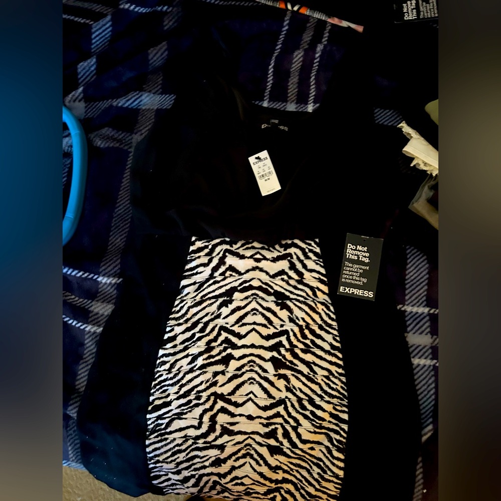 Express Elegant Black Dress